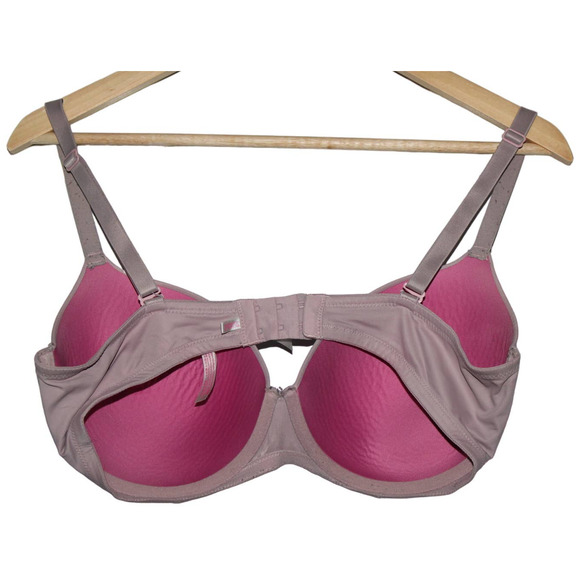 Womens PINK Victoria's Secret Wear Everywhere Lightest Lined Light Pink Bra 36DD - Picture 2 of 9